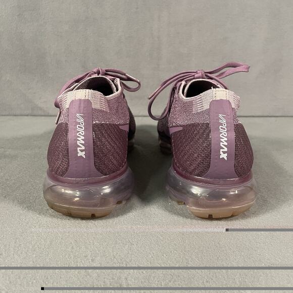 Nike Air Vapormax Flyknit Women Sz 8.5 Purple Running Shoes 849557-500 Sneakers - Picture 4 of 7